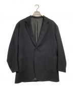 tilt the authenticsチルトザオーセンティックス）の古着「CWSW Soft Brashed Shark Jacket」｜ネイビー