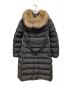 MONCLER (モンクレール) khloe giubbotto ロングダウンコート ブラック：130000円