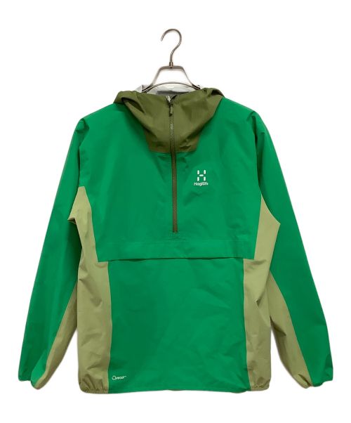 HAGLOFS（ホグロフス）HAGLOFS (ホグロフス) スパルブ プルーフ アノラックパーカー グリーン サイズ:M 未使用品の古着・服飾アイテム