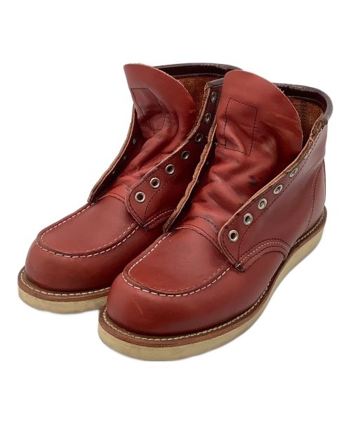 RED WING（レッドウィング）RED WING (レッドウィング) レザーブーツ レッド サイズ:25.0の古着・服飾アイテム