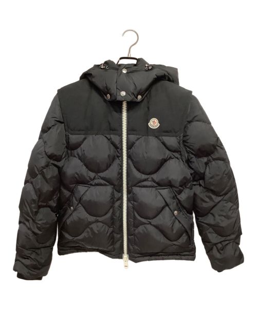 MONCLER（モンクレール）MONCLER (モンクレール) 2WAYダウンジャケット ブラック サイズ:2の古着・服飾アイテム