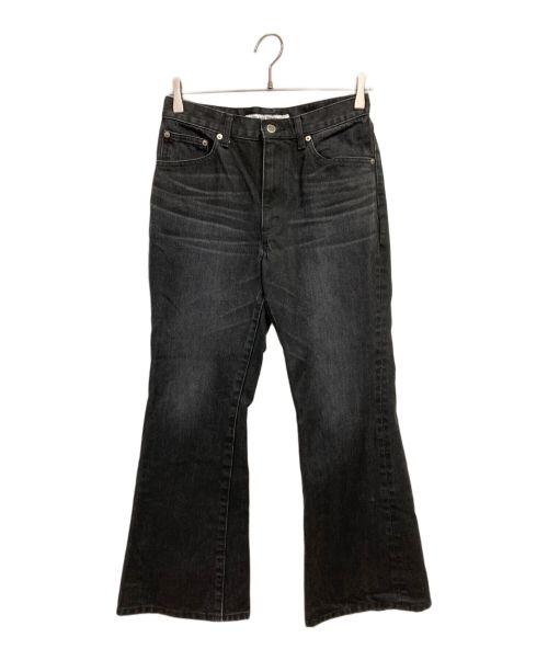 JOHN LAWRENCE SULLIVAN（ジョンローレンスサリバン）JOHN LAWRENCE SULLIVAN (ジョンローレンスサリバン) Flared denim pants ブラック サイズ:44の古着・服飾アイテム