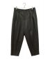 nonnotte（ノノット）の古着「2 TACK WIDE TAPERED TROUSERS/スラックス」｜ブラック