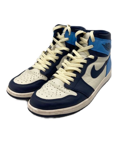 NIKE（ナイキ）NIKE (ナイキ) Air Jordan 1 Retro High OG ブルー サイズ:UK 9の古着・服飾アイテム