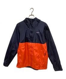 Patagonia（パタゴニア）の古着「M's Torrentshell Jacket」｜オレンジ×ネイビー