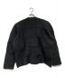 YOKE (ヨーク) PATCHWORK RIB BUTTONED CARDIGAN ブラック サイズ:2：42000円