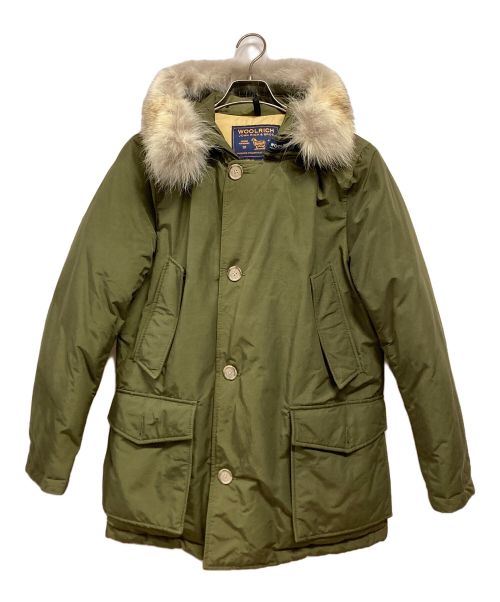 WOOLRICH（ウールリッチ）WOOLRICH (ウールリッチ) ダウンジャケット グリーン サイズ:Mの古着・服飾アイテム