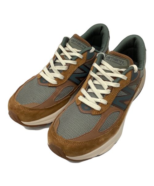 NEW BALANCE（ニューバランス）NEW BALANCE (ニューバランス) CarHartt (カーハート) スニーカー ブラウン サイズ:26㎝の古着・服飾アイテム