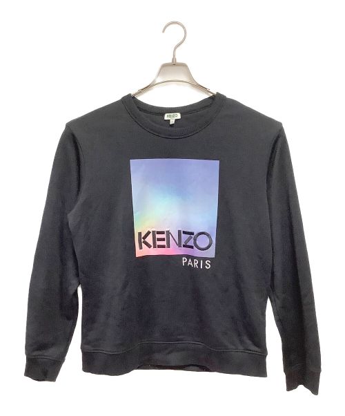 KENZO（ケンゾー）KENZO (ケンゾー) クルーネックスウェット ブラック サイズ:Lの古着・服飾アイテム