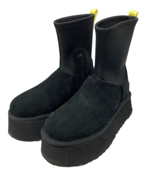 UGG（アグ）UGG (アグ) Classic Dipper（クラシックディッパー）／ショートブーツ ブラック サイズ:UK4の古着・服飾アイテム