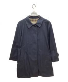 Aquascutum（アクアスキュータム）の古着「トレンチコート」｜ネイビー