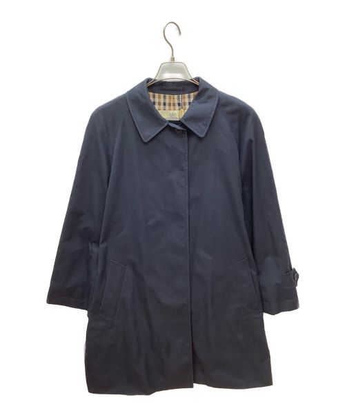 Aquascutum（アクアスキュータム）Aquascutum (アクアスキュータム) トレンチコート ネイビー サイズ:-の古着・服飾アイテム