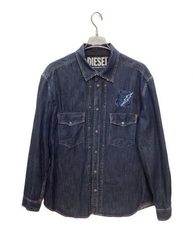 [中古]DIESEL(ディーゼル)のメンズ トップス デニムシャツ