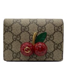 GUCCI（グッチ）の古着「チェリーコンパクトウォレット」