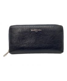 BALENCIAGA（バレンシアガ）の古着「長財布」｜ネイビー