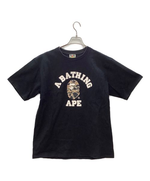 A BATHING APE（アベイシングエイプ）A BATHING APE (アベイシングエイプ) Tシャツ ブラック サイズ:XLの古着・服飾アイテム