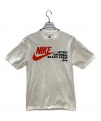 NIKE×stussyナイキ×ステューシー）の古着「Tシャツ」｜ホワイト