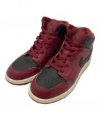 NIKEナイキ）の古着「AIR JORDAN1 RETRO 'Team Red Black'」｜バーガンディー