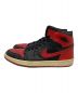 NIKE (ナイキ) AIR JORDAN1 レッド×ブラック サイズ:27.5：17800円