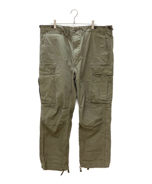 RRL（ダブルアールエル）RRL (ダブルアールエル) SURPLUS CARGO PANTS オリーブ サイズ:40×32の古着・服飾アイテム