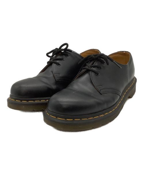 Dr.Martens（ドクターマーチン）Dr.Martens (ドクターマーチン) 3ホールシューズ ブラック サイズ:UK8の古着・服飾アイテム