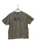 RRLダブルアールエル）の古着「ロゴTシャツ」｜グレー