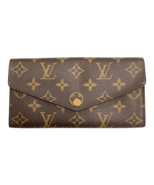 LOUIS VUITTON（ルイ ヴィトン）LOUIS VUITTON (ルイ ヴィトン) ポルトフォイユ・サラ ブラウンの古着・服飾アイテム