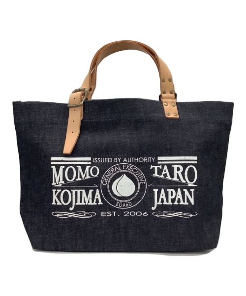 MOMOTARO JEANS（桃太郎ジーンズ）MOMOTARO JEANS (桃太郎ジーンズ) トートバッグ ネイビーの古着・服飾アイテム