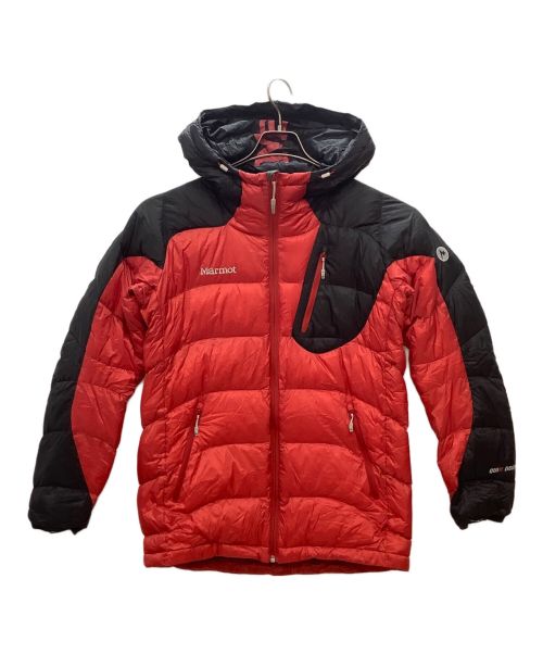 MARMOT（マーモット）MARMOT (マーモット) ダウンジャケット ブラック×レッド サイズ:Sの古着・服飾アイテム