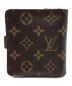 LOUIS VUITTON (ルイ ヴィトン) コンパクトジップ　モノグラム：7000円