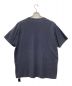 RRL (ダブルアールエル) ガーメントダイクルーネックTシャツ ネイビー サイズ:XXL：6000円