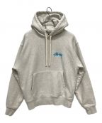 stussyステューシー）の古着「DANCE ENERGY HOODIE」｜ライトグレー