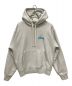 stussy（ステューシー）の古着「DANCE ENERGY HOODIE」｜ライトグレー