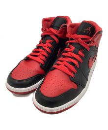 NIKE（ナイキ）の古着「AIR JORDAN 1 MID "Bred Toe"」｜レッド×ブラック