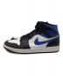 NIKE (ナイキ) AIR JORDAN 1 MID ブラック×ブルー サイズ:27.5：11000円