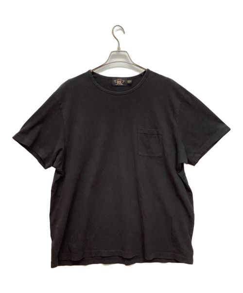 RRL（ダブルアールエル）RRL (ダブルアールエル) ポケットTシャツ ブラック サイズ:XXLの古着・服飾アイテム