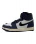 NIKE (ナイキ) AIR JORDAN 1 RETRO HIGH OG ネイビー×ホワイト サイズ:27.5 未使用品：25000円