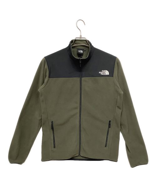 THE NORTH FACE（ザ ノース フェイス）THE NORTH FACE (ザ ノース フェイス) マウンテンバーサマイクロジャケット グリーン×ブラック サイズ:Mの古着・服飾アイテム