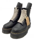 Dr.Martens×RICK OWENSドクターマーチン×リックオウエンス）の古着「8ホールブーツ」｜ブラック