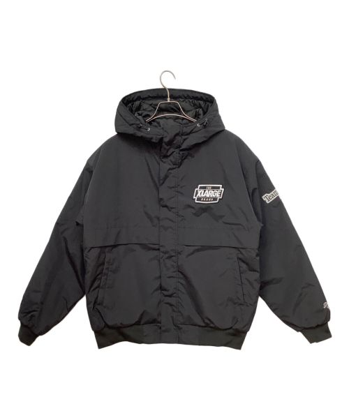 X-LARGE（エクストララージ）X-LARGE (エクストララージ) NYLON PUFFER ブラック サイズ:Lの古着・服飾アイテム