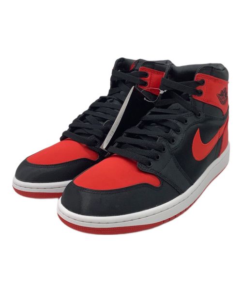 NIKE（ナイキ）NIKE (ナイキ) WMNS AIR JORDAN 1 RETRO HIGH OG レッド×ブラック サイズ:27.5 未使用品の古着・服飾アイテム