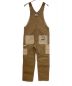 CarHartt (カーハート) WIP DOUBLE KNEE BIB OVERALL ブラウン サイズ:34×32：8000円