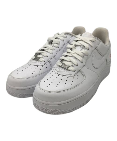 NIKE（ナイキ）NIKE (ナイキ) SUPREME (シュプリーム) AIR FORCE1 ホワイト サイズ:27の古着・服飾アイテム