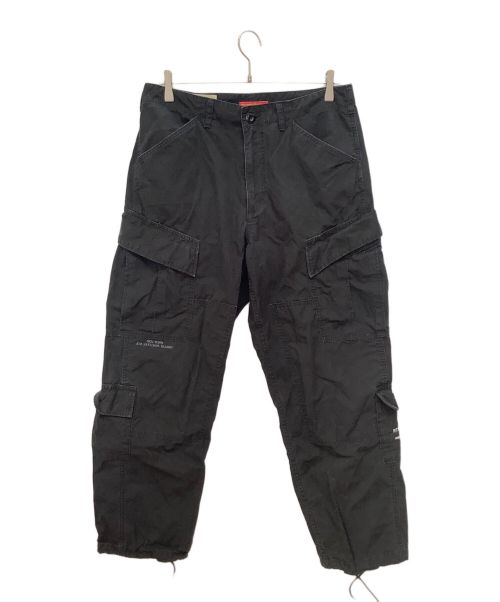 AVIREX（アヴィレックス）AVIREX (アヴィレックス) NATIONAL GUARD 8POCKET CARGO PANTS ブラック サイズ:Lの古着・服飾アイテム