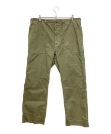 RRL（ダブルアールエル）の古着「Army Utility Flat Pants」｜オリーブ