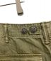 中古・古着 RRL (ダブルアールエル) Army Utility Flat Pants オリーブ サイズ:38×32：15000円