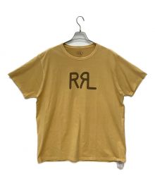 RRL（ダブルアールエル）の古着「ロゴTシャツ」｜イエロー