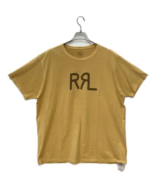 RRL（ダブルアールエル）RRL (ダブルアールエル) ロゴTシャツ イエロー サイズ:XXLの古着・服飾アイテム