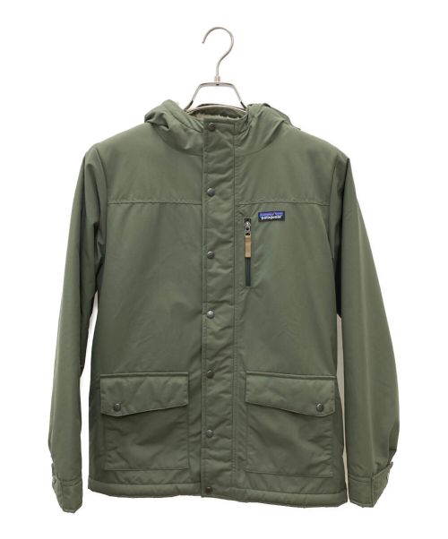 Patagonia（パタゴニア）Patagonia (パタゴニア) 裏ボアフーデッドコート グリーン サイズ:XLの古着・服飾アイテム