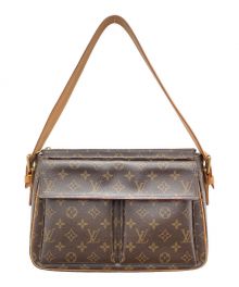 LOUIS VUITTON（ルイ ヴィトン）の古着「ショルダーバッグ　ヴィバシテGM」｜ブラウン